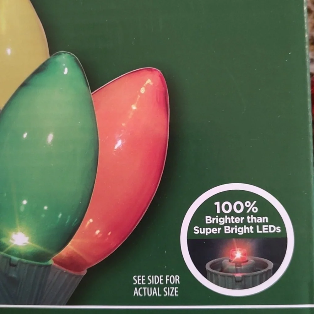 Multicolor C9 LED Lights (2 Packs)